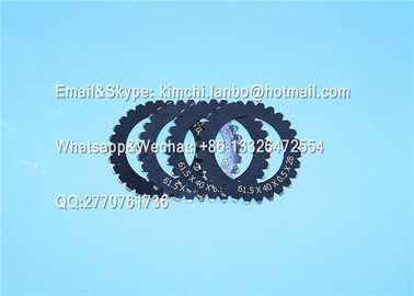 China. Cuchilla MBO 28V máquina plegable de dientes50 210 070 61.5x40x0.5mm piezas de alta calidad proveedor