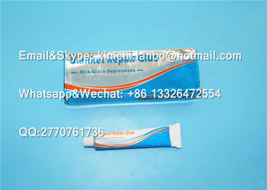 China. pegamento de reparación de mantas 12 ml para arreglar las depresiones de las grietas de nick, máquinas de impresión de prensa offset y herramientas proveedor