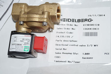 Válvula de control direccional 2 / 2 Wv F4.335.135 válvula para la máquina CD 102 proveedor