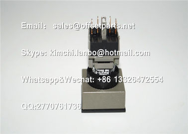5BB-6101-120 AG225-FL5W11E3 interruptor de botón de presión komori piezas originales para la máquina de impresión komori proveedor