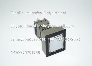 5BB-6101-120 AG225-FL5W11E3 interruptor de botón de presión komori piezas originales para la máquina de impresión komori proveedor