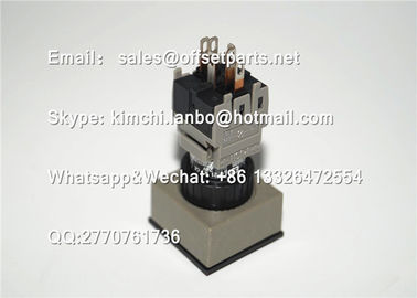5BB-6101-120 AG225-FL5W11E3 interruptor de botón de presión komori piezas originales para la máquina de impresión komori proveedor
