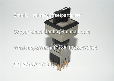 5BB-6101-230 AG225-P6B33 Komori pulsar el botón del interruptor piezas originales para la máquina de piezas de offset Komori proveedor