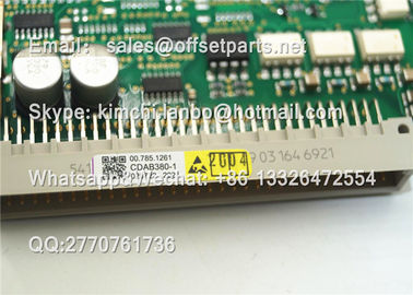 00.785.1261 /10 CDAB380-1 Placa de circuito CD74/XL75/SM74/PM74 Prensa de la máquina de impresión proveedor